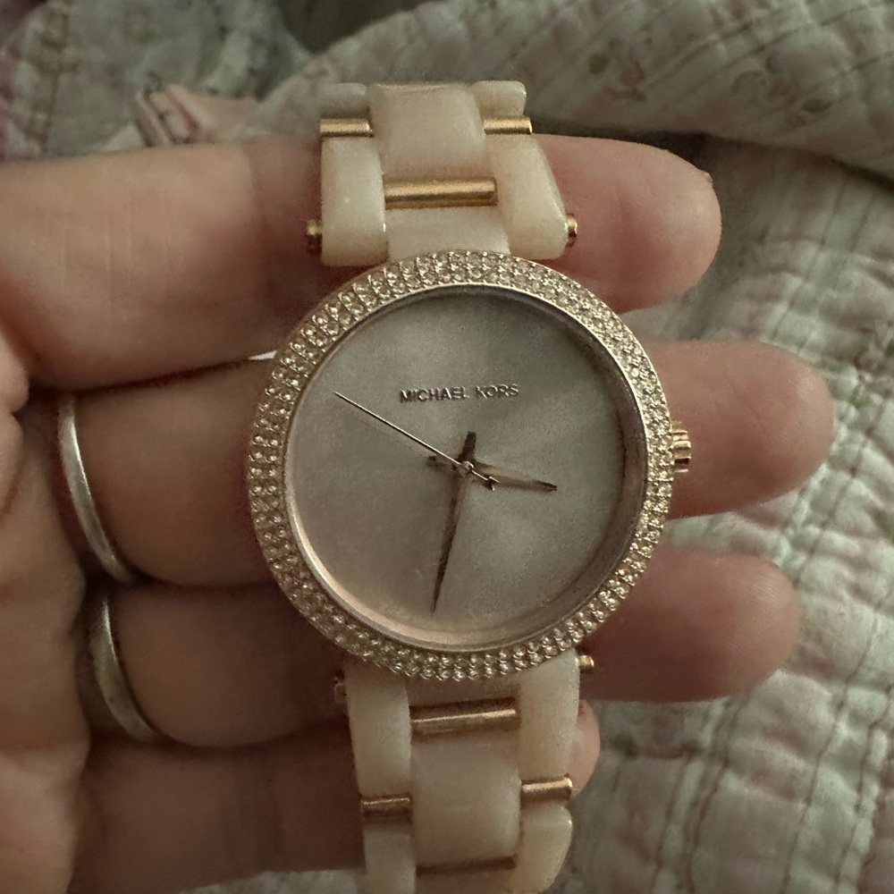 Michael Kors Blush and Gold Women's Watch